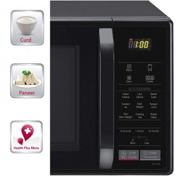  LG 21 L All In One Convection Microwave Oven (MC2146BL)