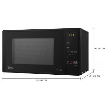 LG 20 L Solo Microwave Oven (MS2043DB)