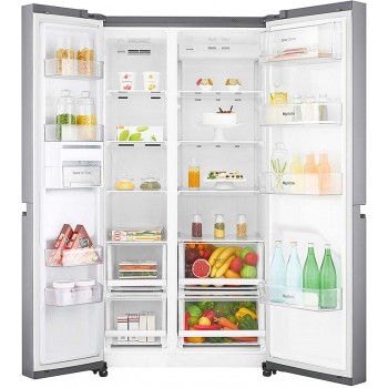 LG 687 L Frost Free Side-by-Side Refrigerator(GC-B247SLUV)