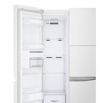 LG 675 L Inverter Wi-Fi Frost-Free Side-by-Side Refrigerator (GC-C247UGLW)