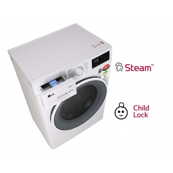LG 6.0 Kg 5 Star Inverter Fully-Automatic Front Loading Washing Machine (FHT1006ZNW)