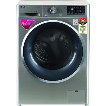 LG 8 Kg 5 Star Inverter Wi-Fi Fully-Automatic Front Loading Washing Machine (FHT1408ZWS)
