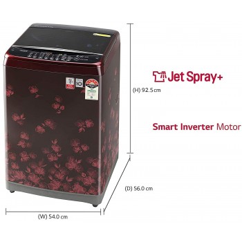 LG 7.0 Kg Inverter Fully-Automatic Top Loading Washing Machine (T70SJDR1Z)